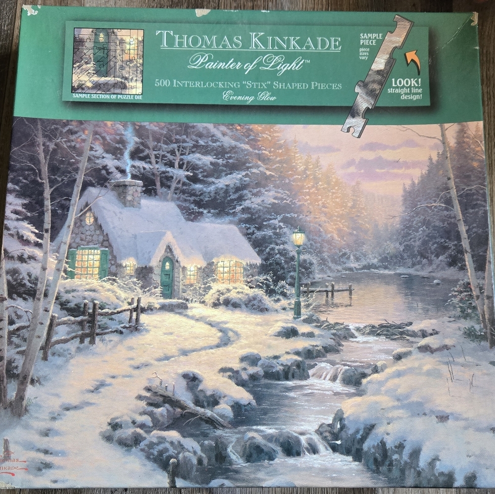 Thomas Kinkade puzzle - Winter